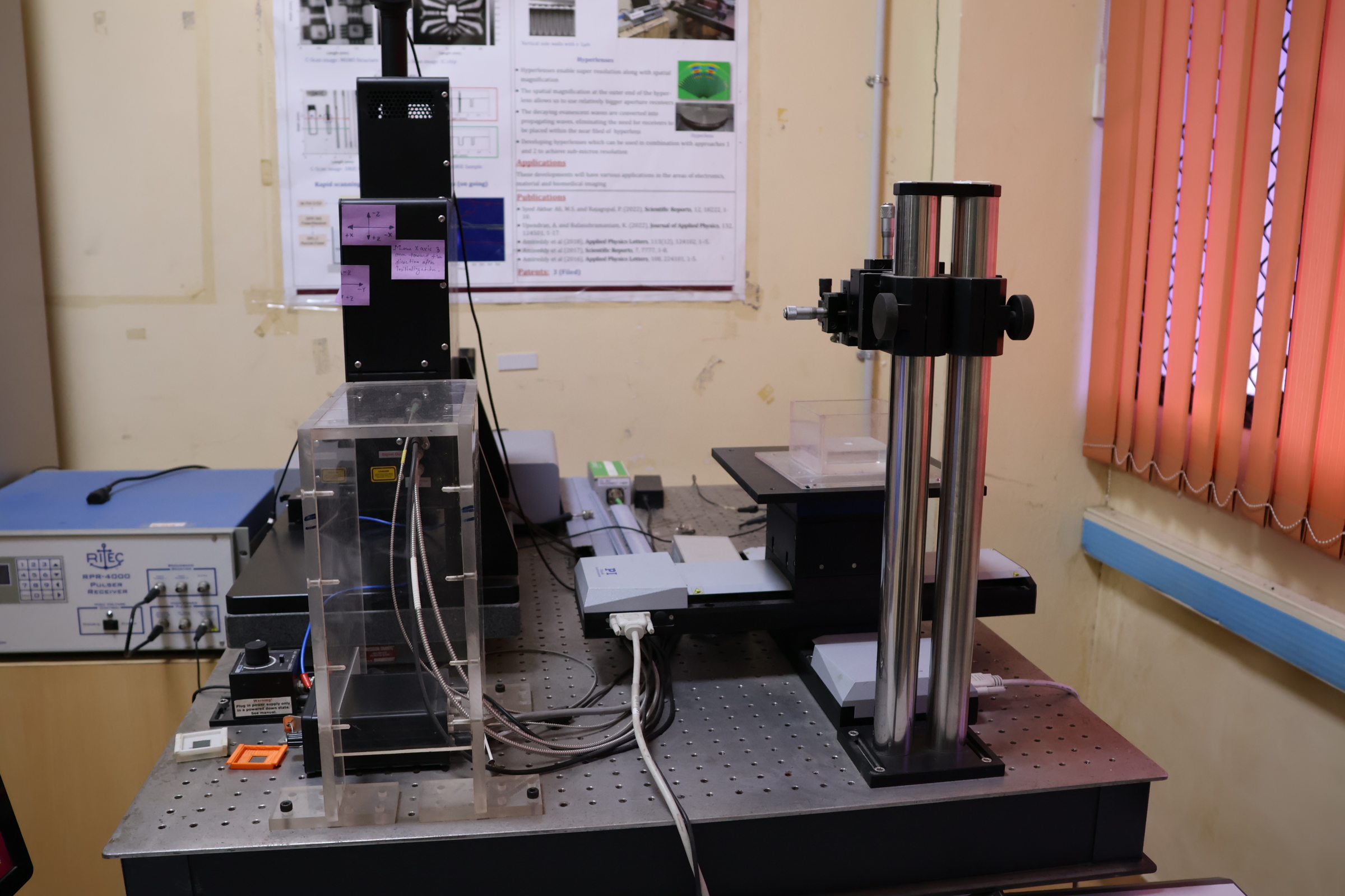 LASER AND ACOUCTICS MICROSCOPY